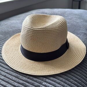 Women's Straw Hat Wide Brim Beach Hat Foldable Sun Hat
